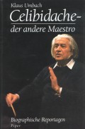 Cover Celibidache Literatur